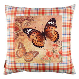Aberto Design Cojín Multicolor 43 x 43 cm